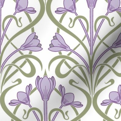  Crocus Art Nouveau_Lilac 50Size