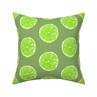 Pop Art Citrus - Limes