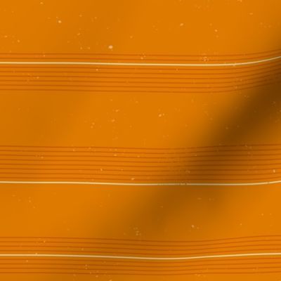 Modern Stripe  M+M Orange by Friztin