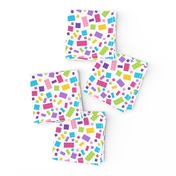 Building brick scatter pastels- Small