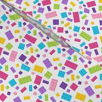 Building brick scatter pastels- Small