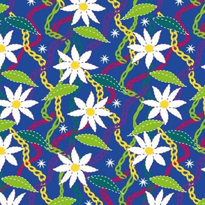 Daisy Chain blue 