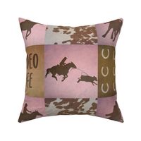 Rodeo Girl Patchwork 7 Inch
