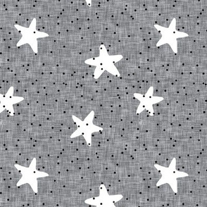 stars - scatter dot - black on grey - LAD19