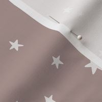 Small scandi stars - deep mauve