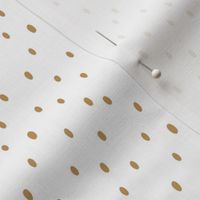 spots - honey on white