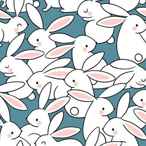 White Rabbits / Dusty Blue