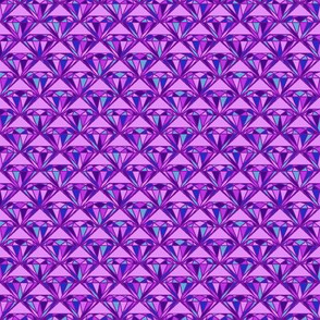 Diamond disco, purple medium