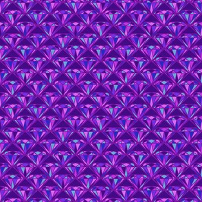 Diamond disco. dark purple medium