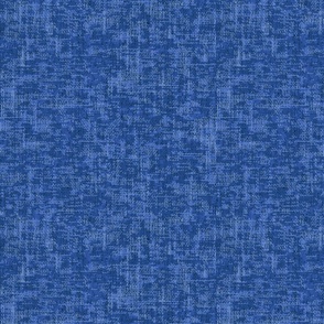 Rustic Linen Texture Canvas Royal Blue