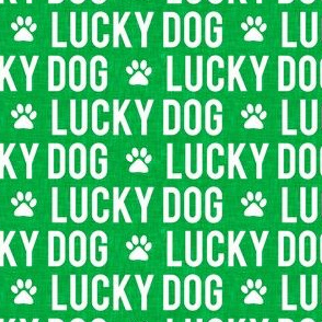 Lucky dog - green - LAD19