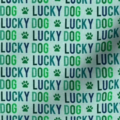 Lucky dog - mint - LAD19