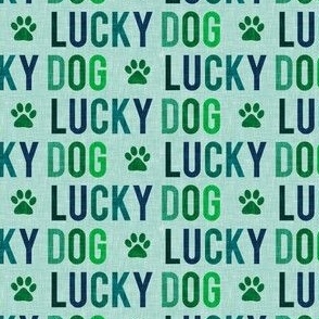 Lucky dog - mint - LAD19