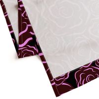 Just Roses dark pinks Jumbo print