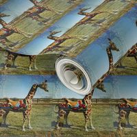 carousel_giraffe_fabric