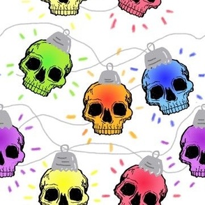 Skull Christmas Lights