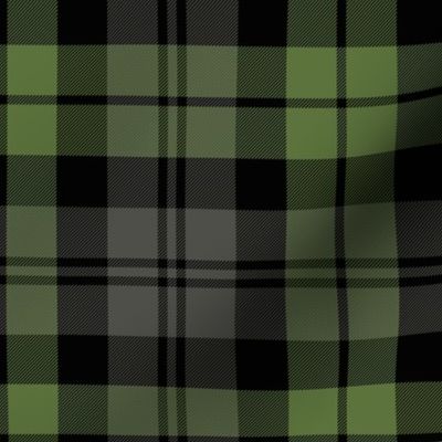 Campbell 1739 tartan, 12"  weathered