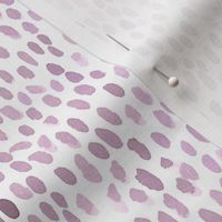 dusty lavender watercolor dots 