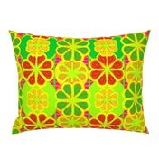 Pop Art Geometric Citrus Florals