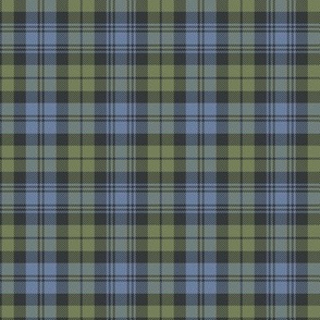 Campbell 1739 tartan, 4" faded custom