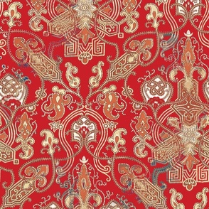 China Medallion Red