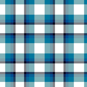 Blissfully Blue Plaid 