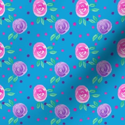 Pastel Roses Pattern