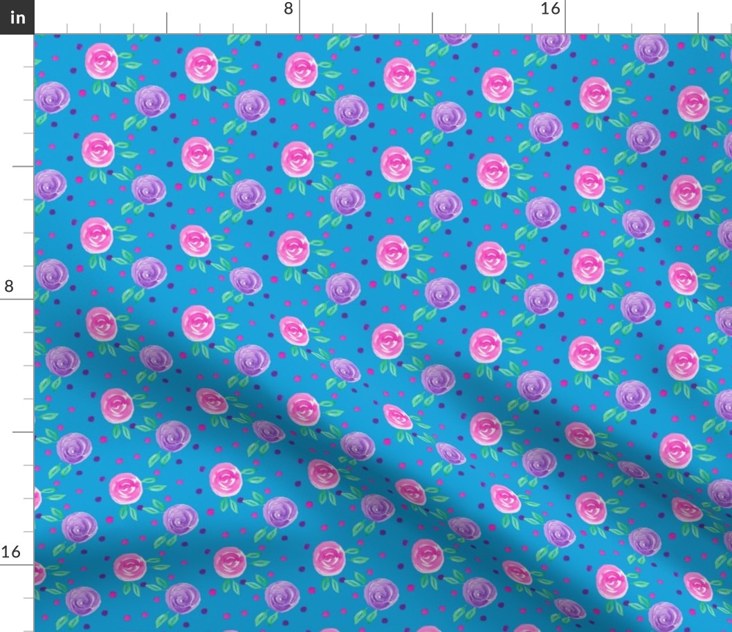 Pastel Roses Pattern