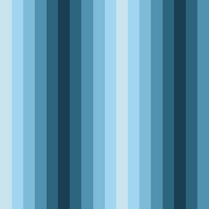 classic blue stripe 10x10 vertical