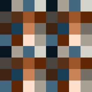 large checkpattern soft colors