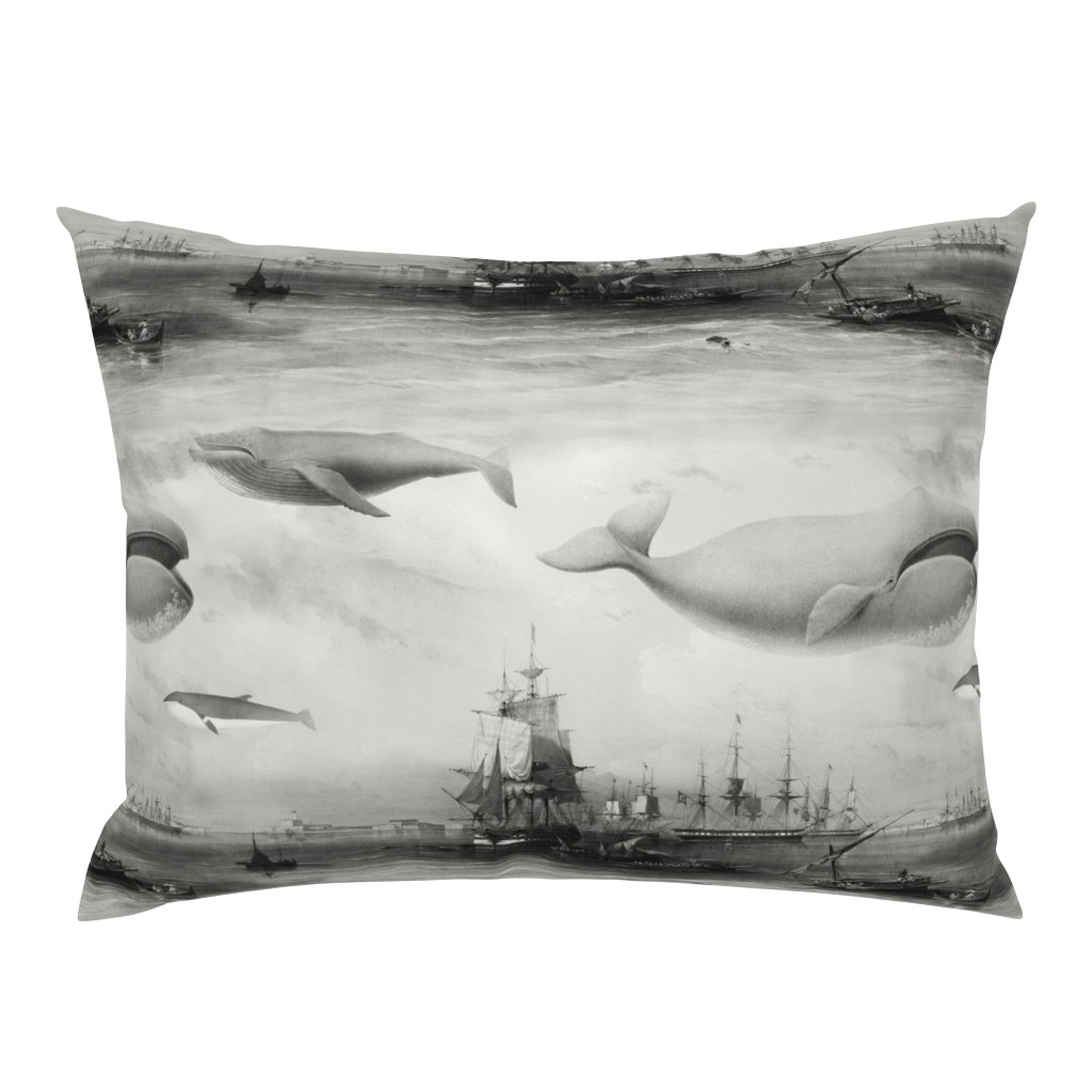 Whales and Ships GREY