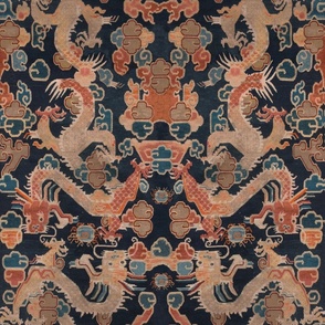 Tibetan Dragons | Deep Blue