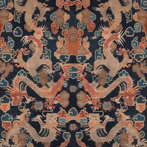 Tibetan Dragons | Deep Blue