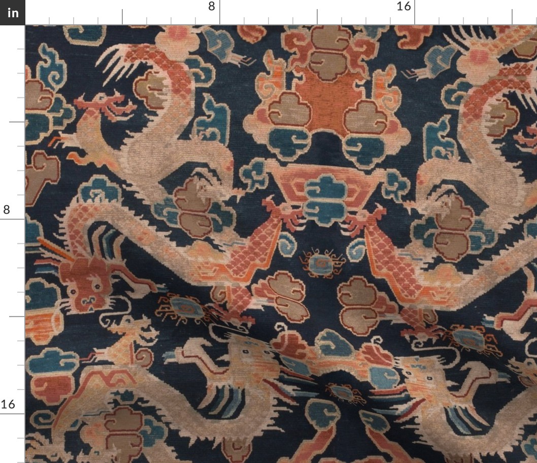 Tibetan Dragons | Deep Blue