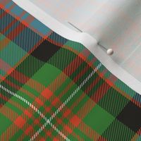 MacDonell of Glengarry red tartan, 6" ancient bright