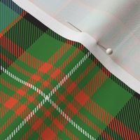 MacDonell of Glengarry red tartan, 8" ancient bright