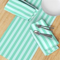 serene stripes (cool mint)