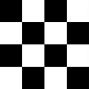 Black and White Checkerboard Paducaru