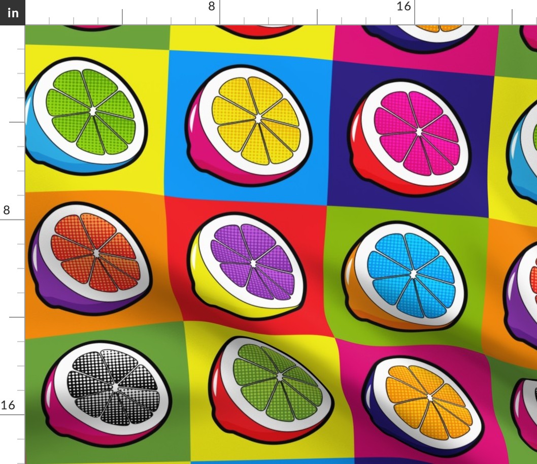 Lemons Pop Art