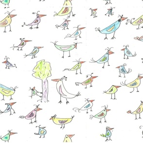 Flock of Funny Birds-ed