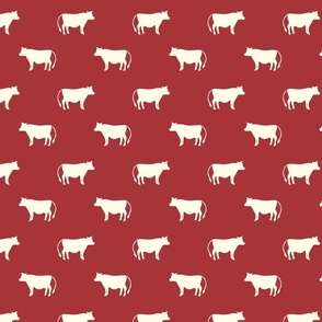 Cow red