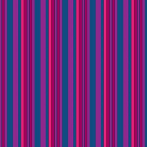 Stripes purple and classic blue