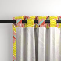 Lemon Fresh - Blush Large Scale Pop Art Summer Fruit