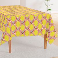 Lemon Fresh - Blush Large Scale Pop Art Summer Fruit