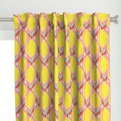 Lemon Fresh - Blush Large Scale Pop Art Summer Fruit