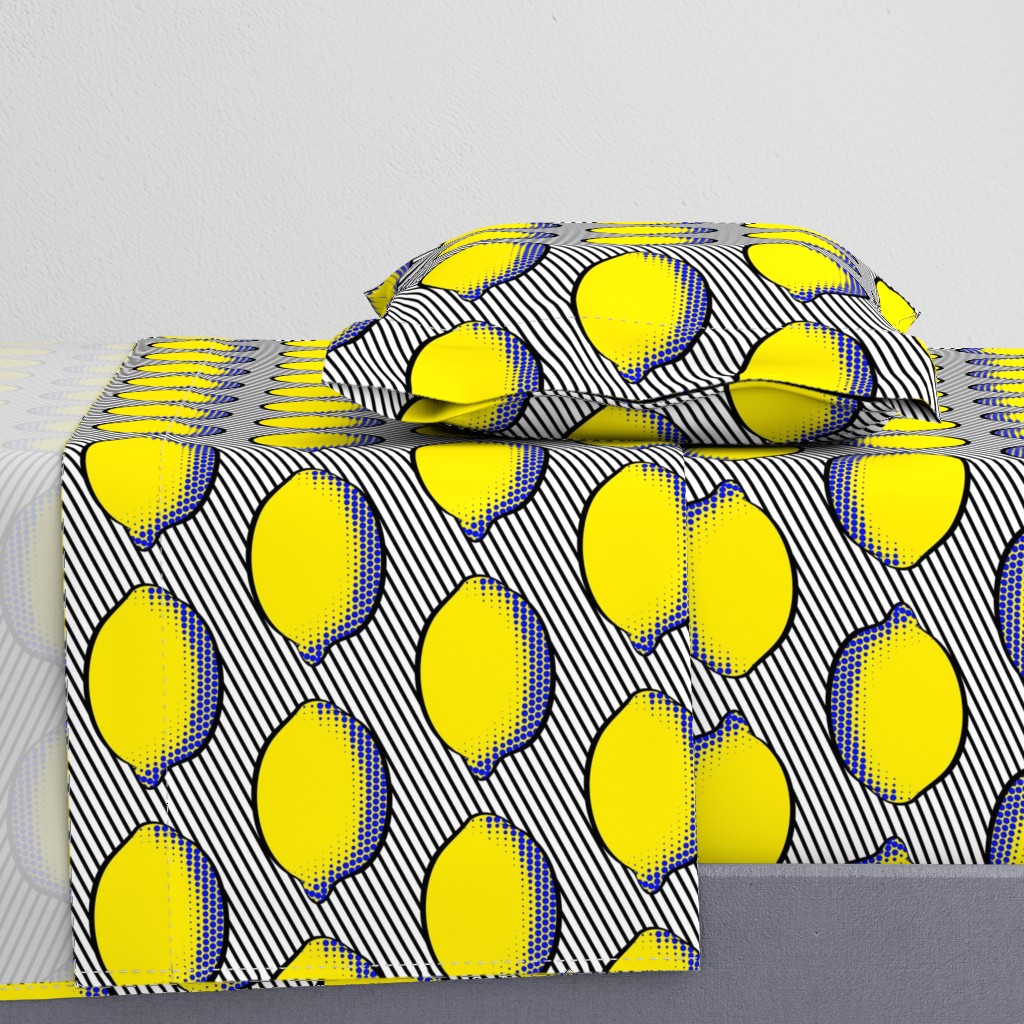 pop art lemon (large scale)