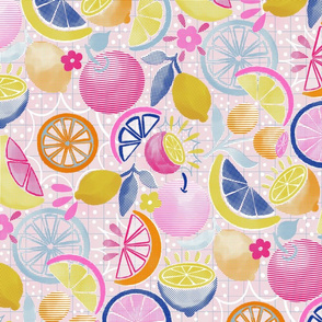 Summer Citrus Pop-art 21"