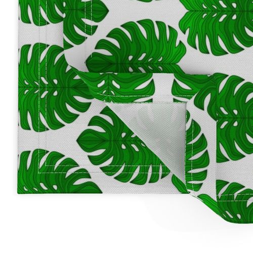 Monstera Large Leaf Vegetation Tile