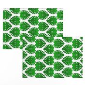 Monstera Large Leaf Vegetation Tile