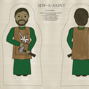 Sew-a-Saint: St. Joseph